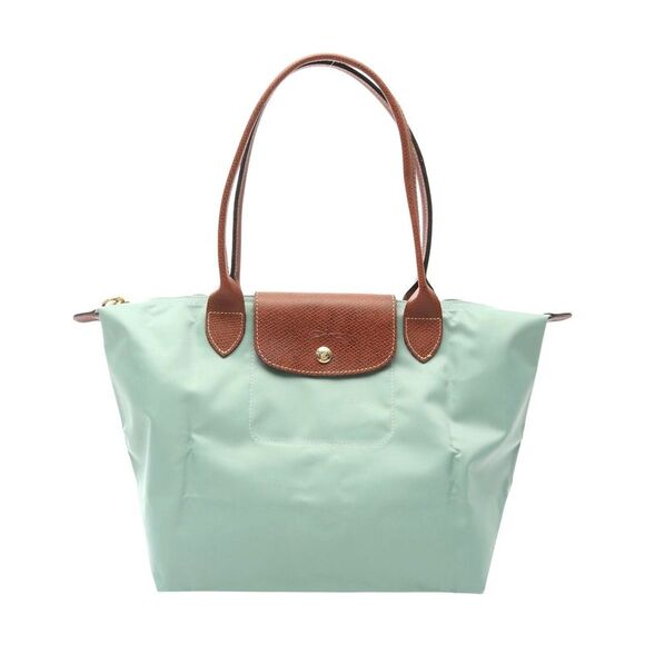 Longchamp Le Pliage Original M Tote Bag Canvas Leather - Picture 1 of 6